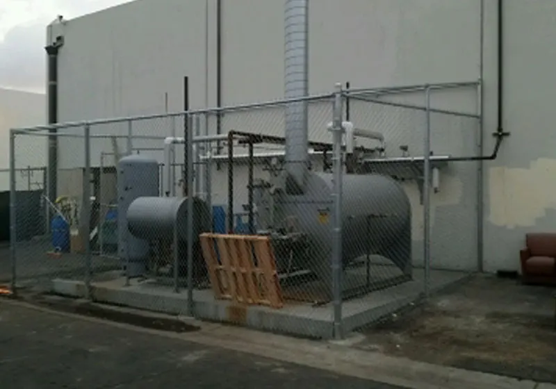Security Cage For Industrial Machinery
