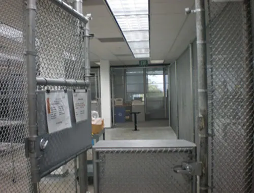 Warehouse Security Cage with Fence & Gate OC