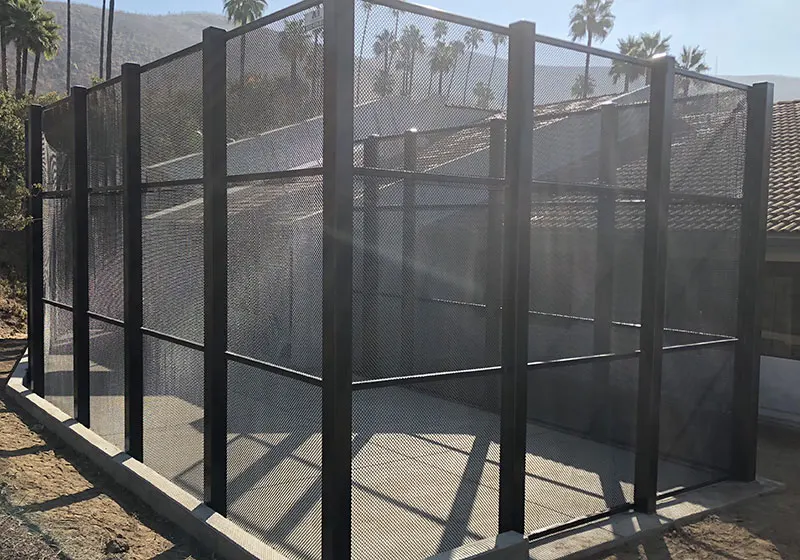 Premier Chain Link Fence Cages Near Anaheim, CA