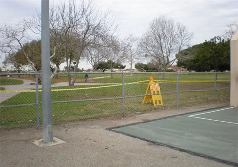 Chain Link Park Fence