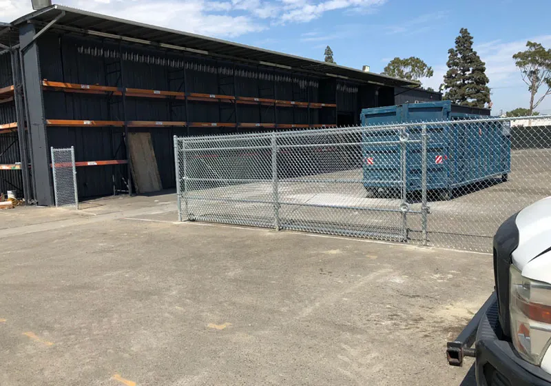 Chain Link Gate in Orange, CA