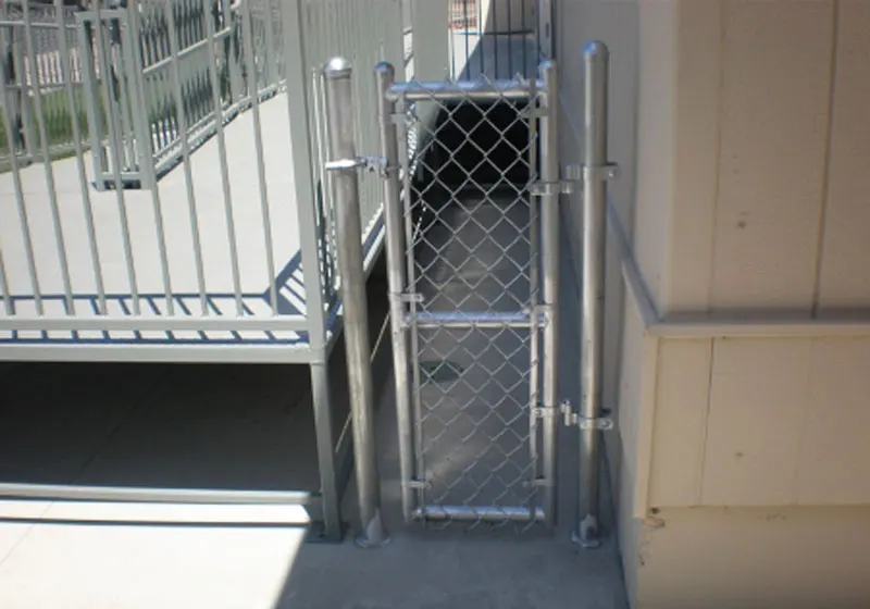 Custom-Made Chain Link Gate