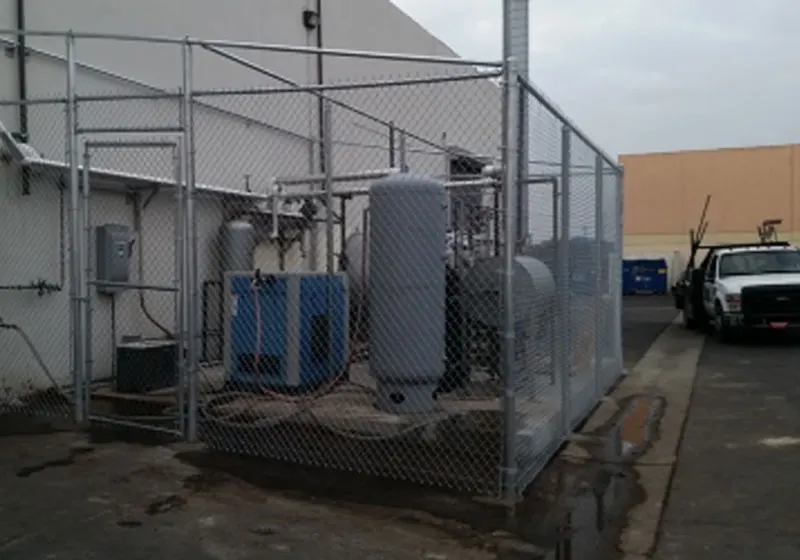 Security Cage For Industrial Machinery