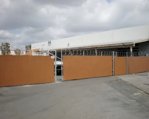Custom Chain-Link Security Fences Installation