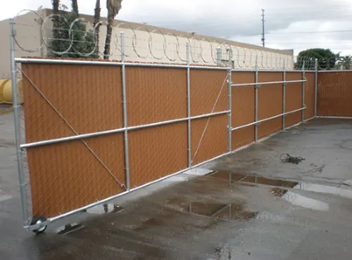 Chain Link Security Gates
